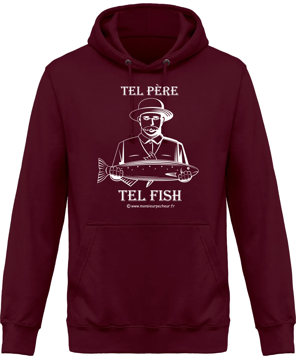 Sweat Capuche Tel père tel fish