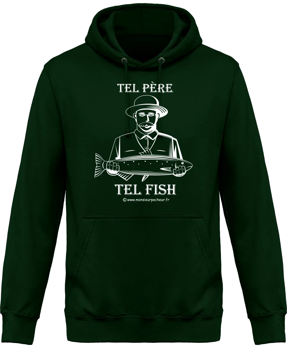 Sweat Capuche Tel père tel fish