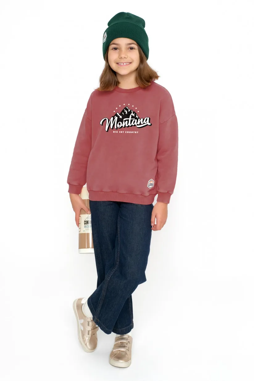 Sweat kids washed MONTANA en coton by French Disorder