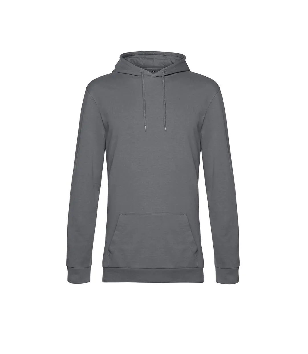 Sweat à capuche homme gris B&C