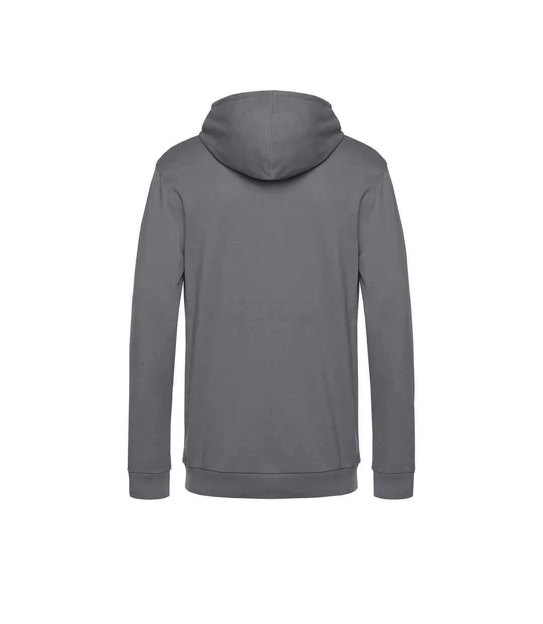 Sweat à capuche homme gris B&C