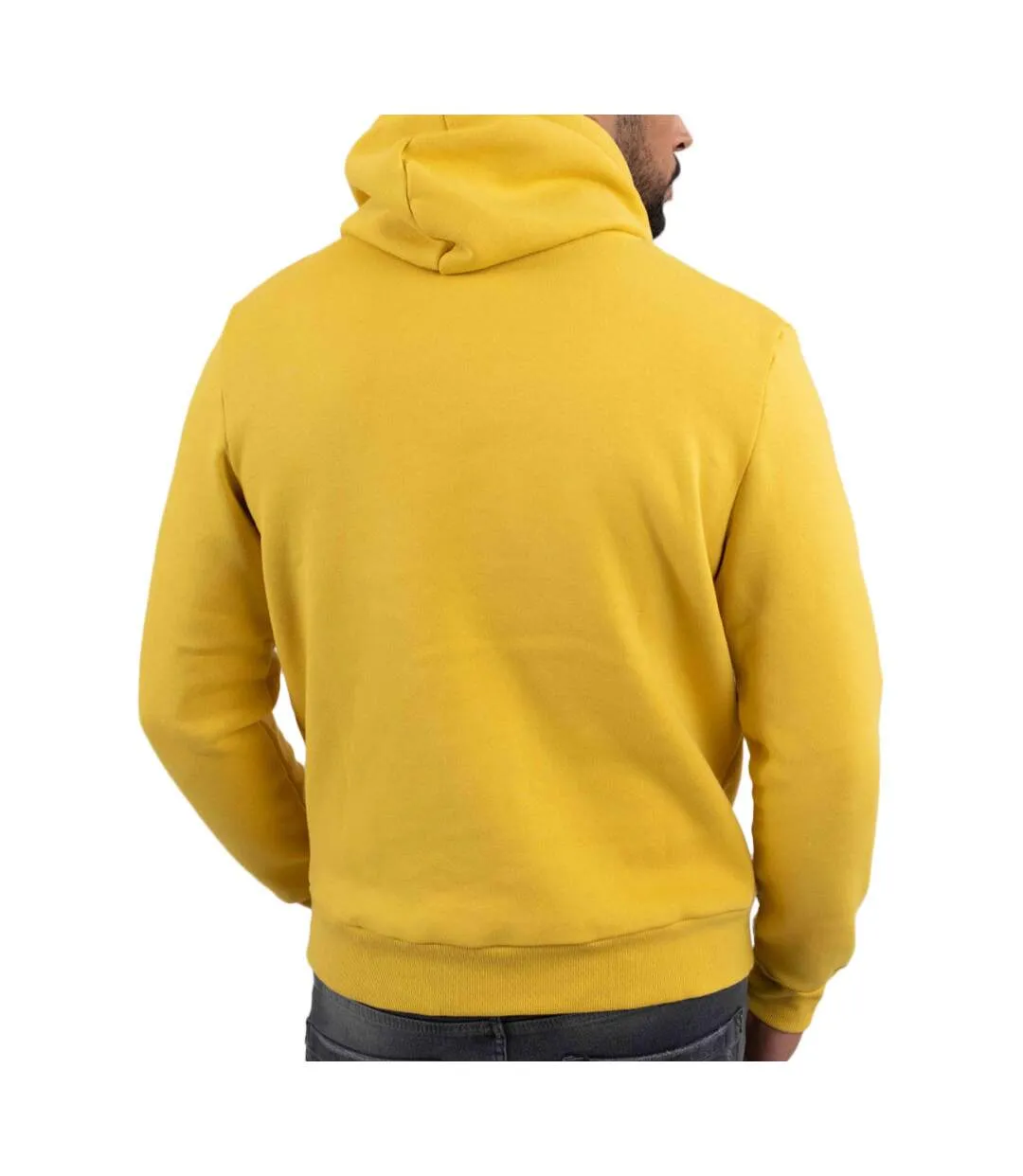 Sweat à Capuche Jaune Homme Redskins Makit Poster