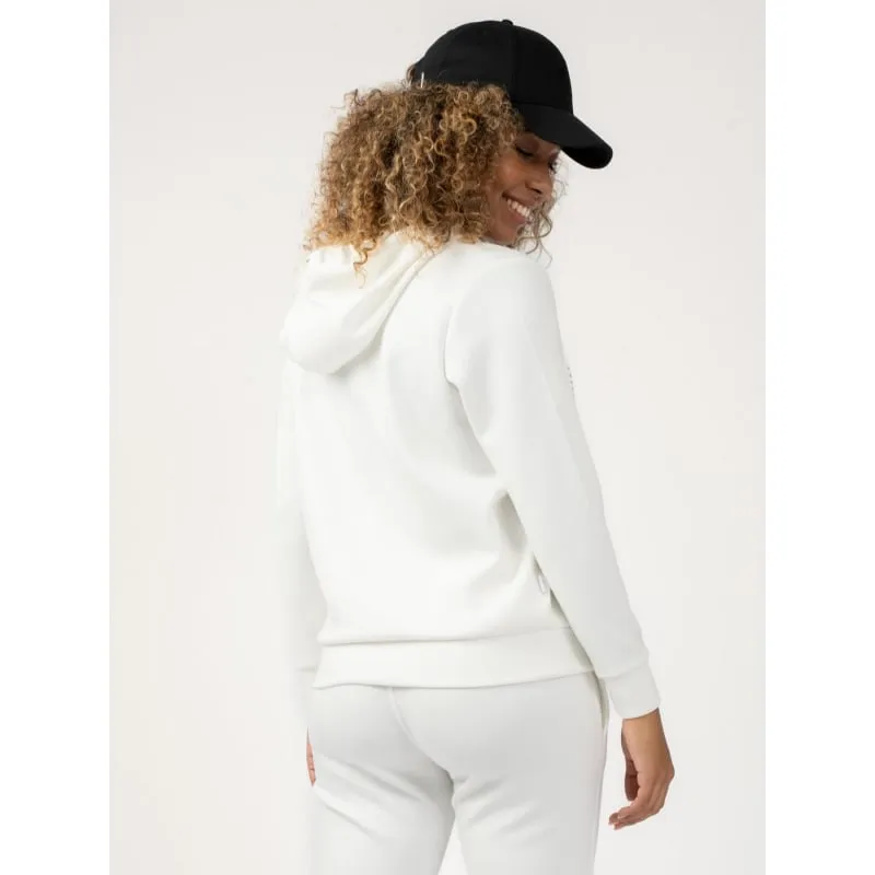 Sweat à capuche uni daphni blanc femme - Sun Valley | wimod