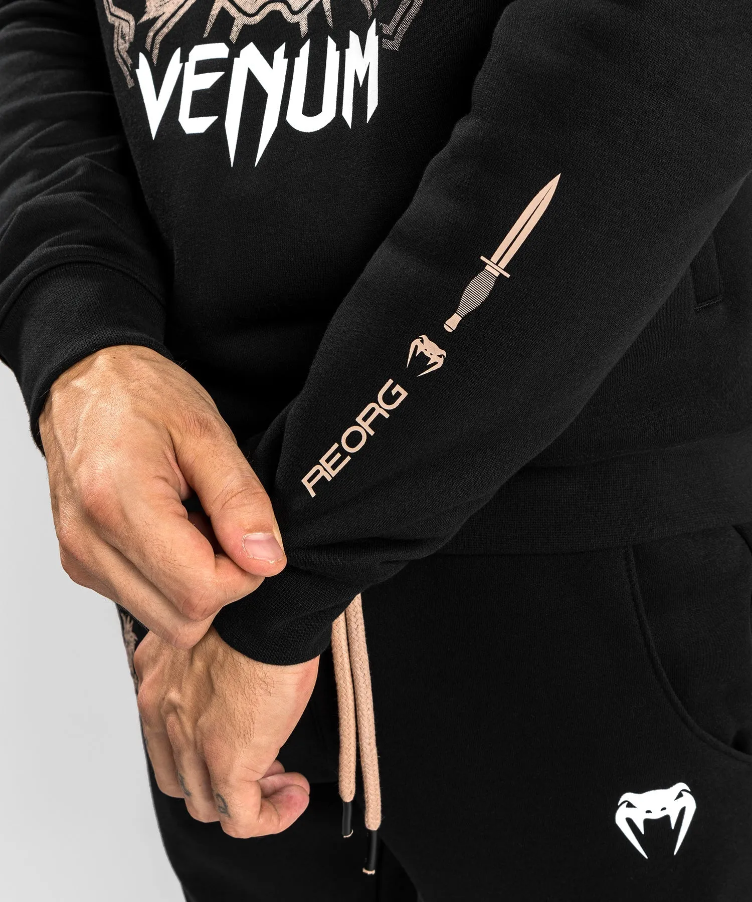 Sweatshirt à Capuche Venum Reorg - Noir