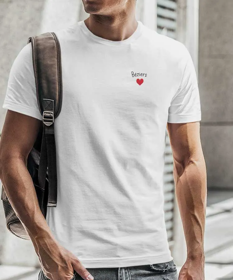 T-Shirt Béziers Coeur