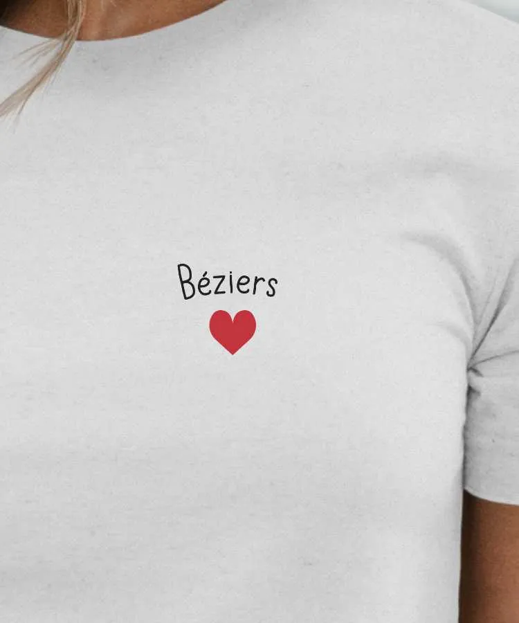 T-Shirt Béziers Coeur