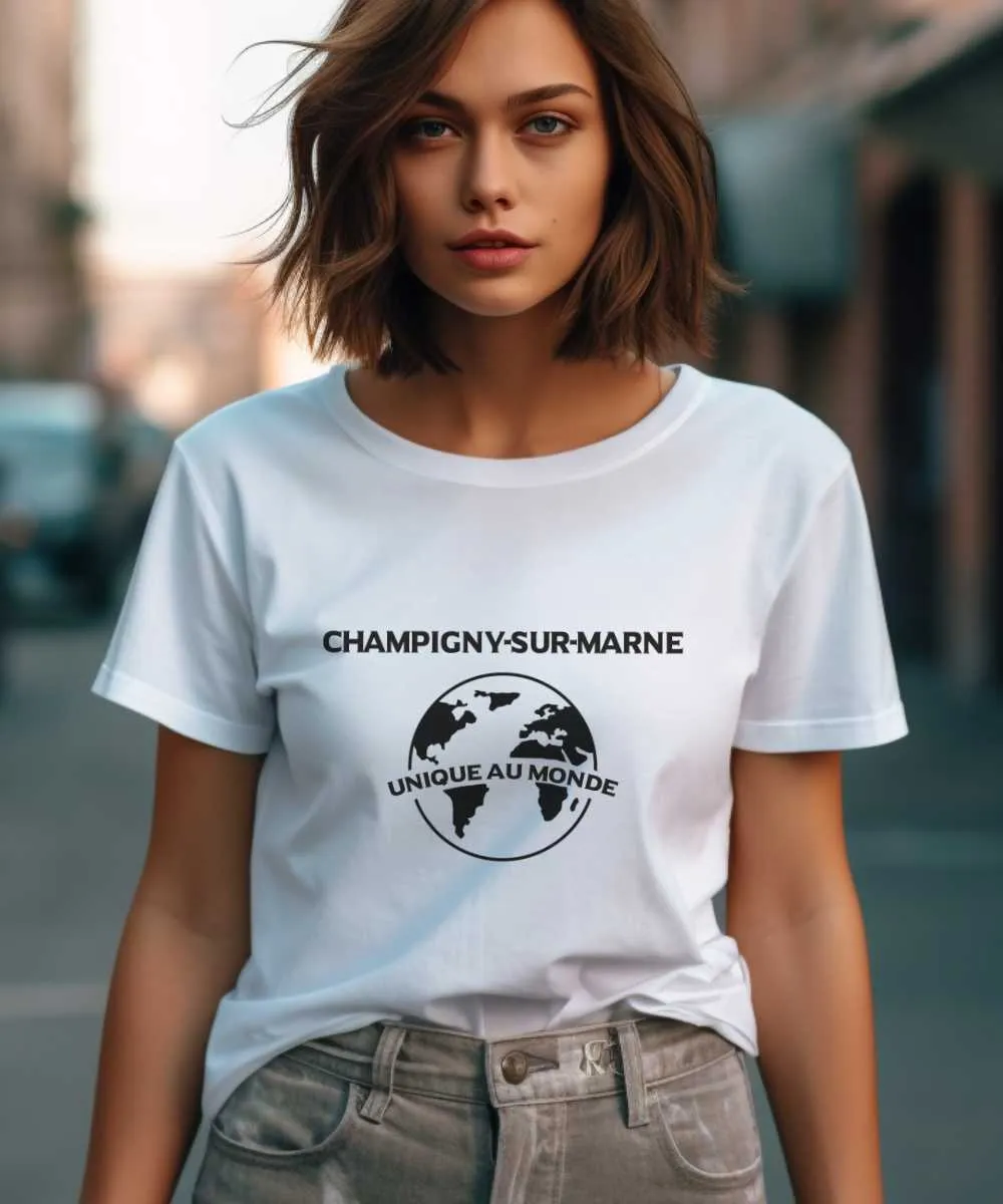 T-Shirt Champigny-sur-Marne unique au monde