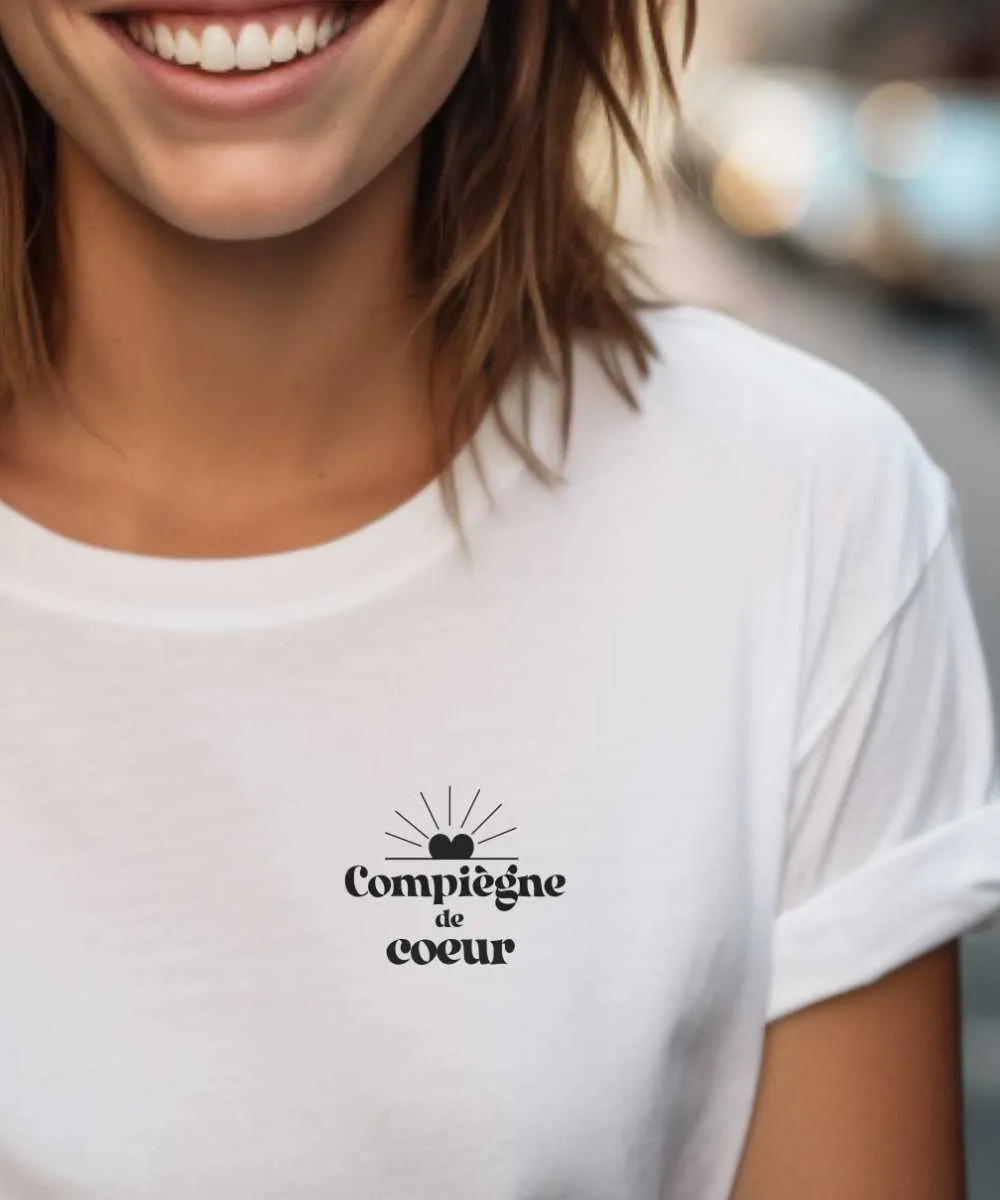 T-Shirt Compiègne de coeur