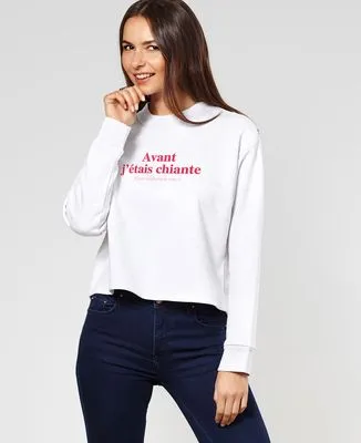 T-Shirt femme Avant j'étais chiante