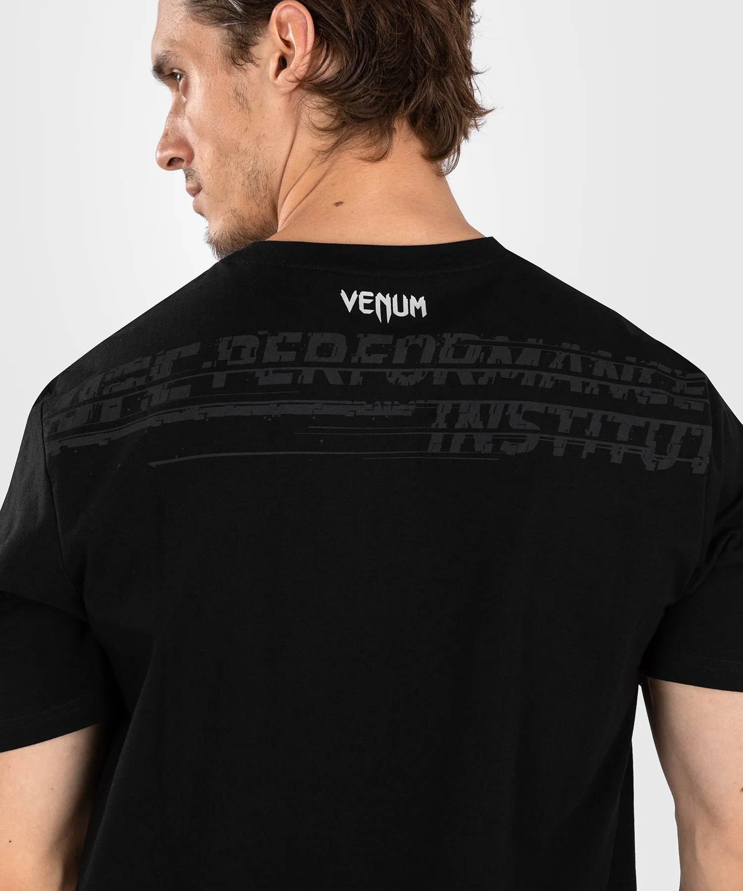 T-Shirt Homme UFC Venum Performance Institute 2.0 - Noir/Rouge