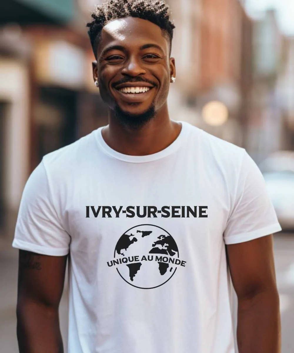 T-Shirt Ivry-sur-Seine unique au monde