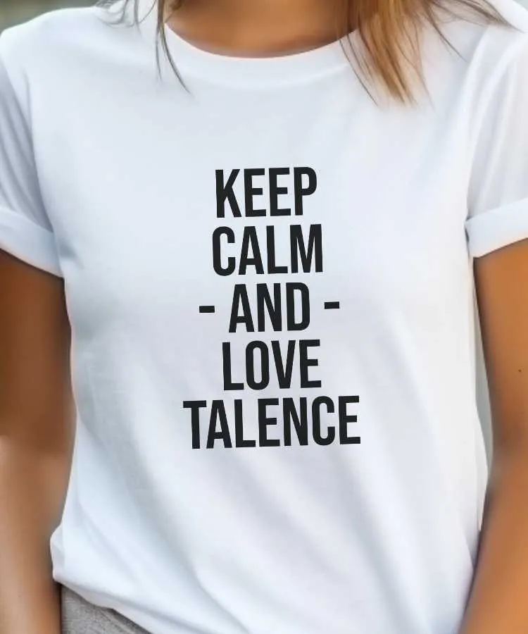 T-Shirt Keep Calm Talence