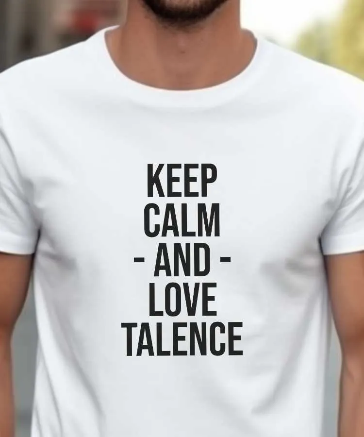 T-Shirt Keep Calm Talence