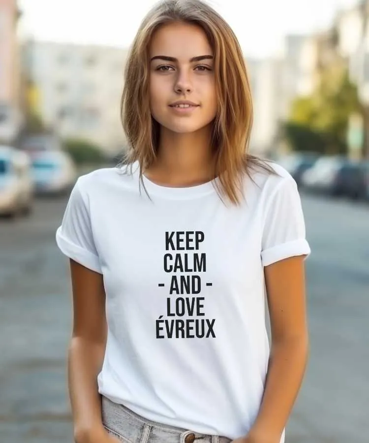 T-Shirt Keep Calm Évreux