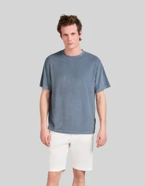 T-shirt light blue en éponge Homme