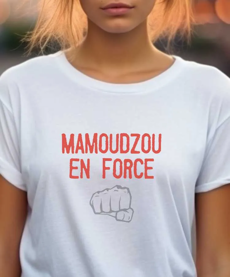 T-Shirt Mamoudzou en force