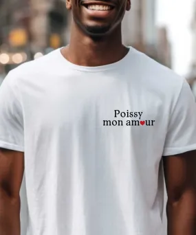 T-Shirt Poissy mon amour