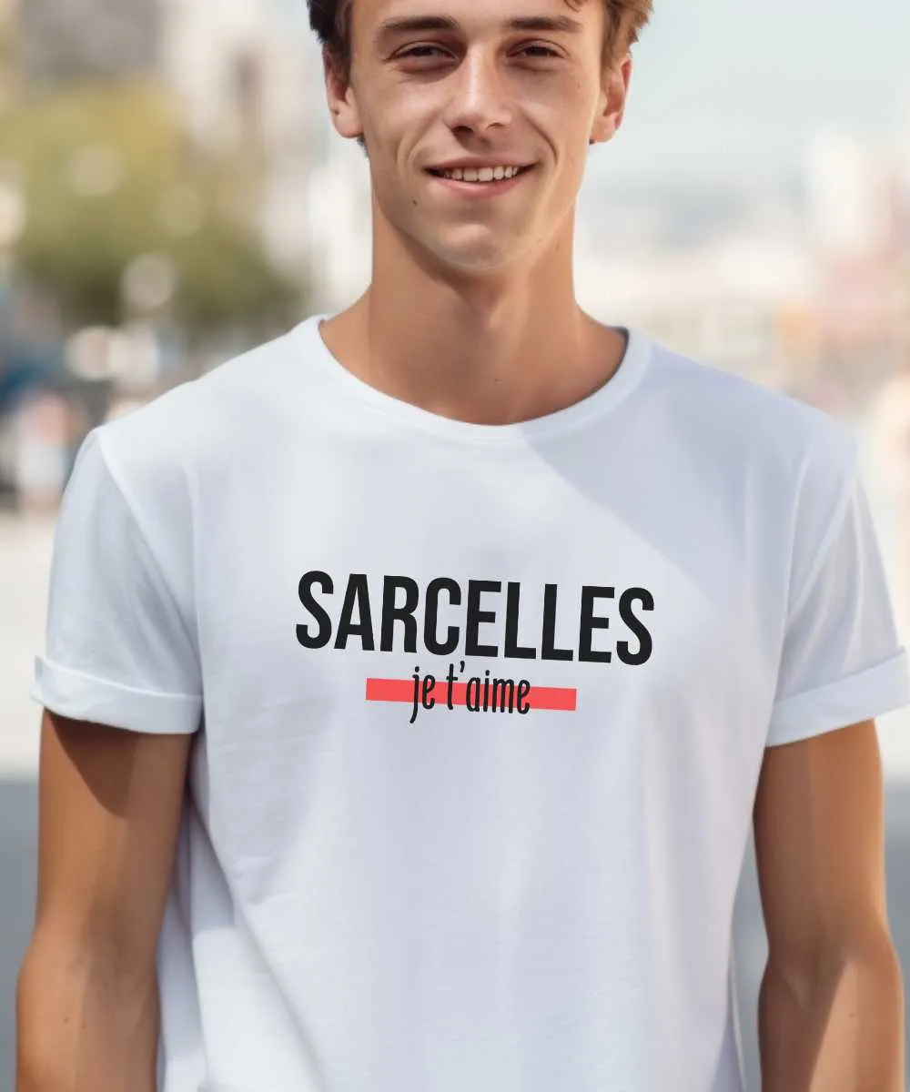 T-Shirt Sarcelles je t'aime