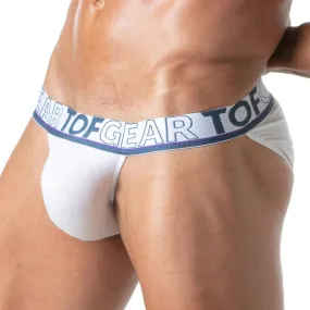 Tanga Champion Tof Paris - Blanc - TOF Paris : vente slips et bande...