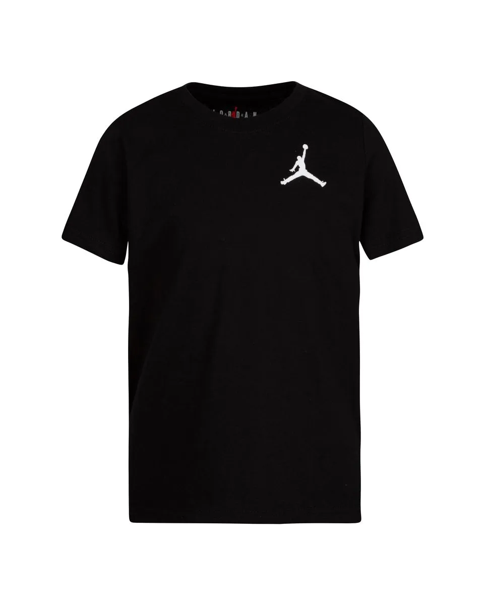 Tee-shirt MC Garçon JDB JUMPMAN AIR EMB Noir