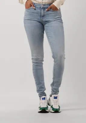 tommy jeans skinny jeans nora mr skinny bg1215 bleu clair