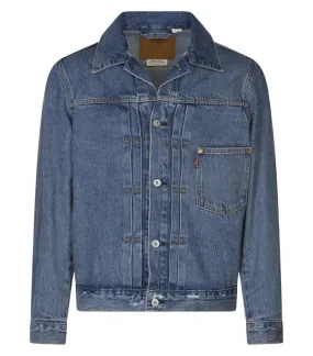 Veste avec manches longues et col français Levi's® coton bleu