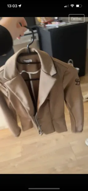 Veste beige le sabotier