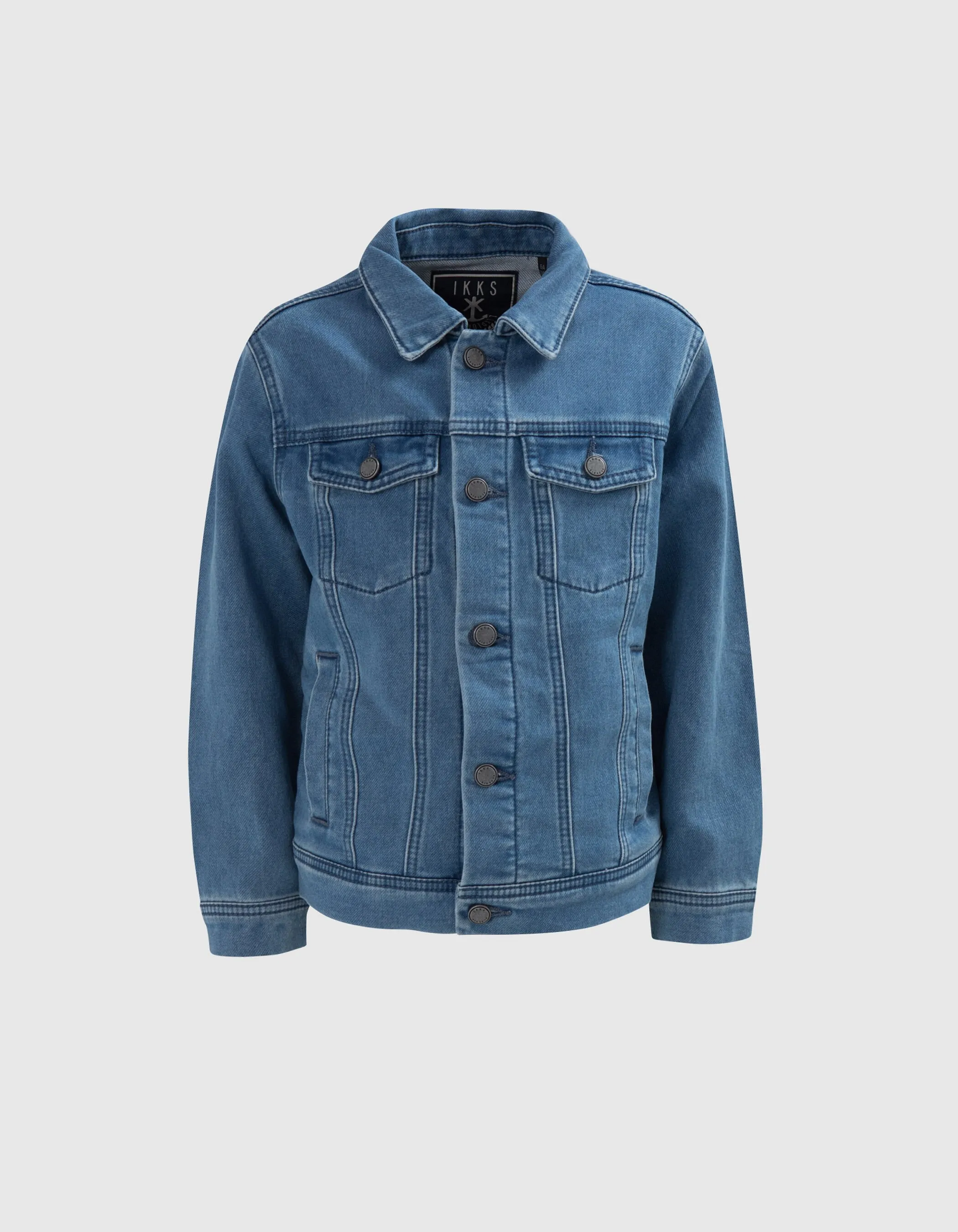 Veste en jean bleu waterless garçon