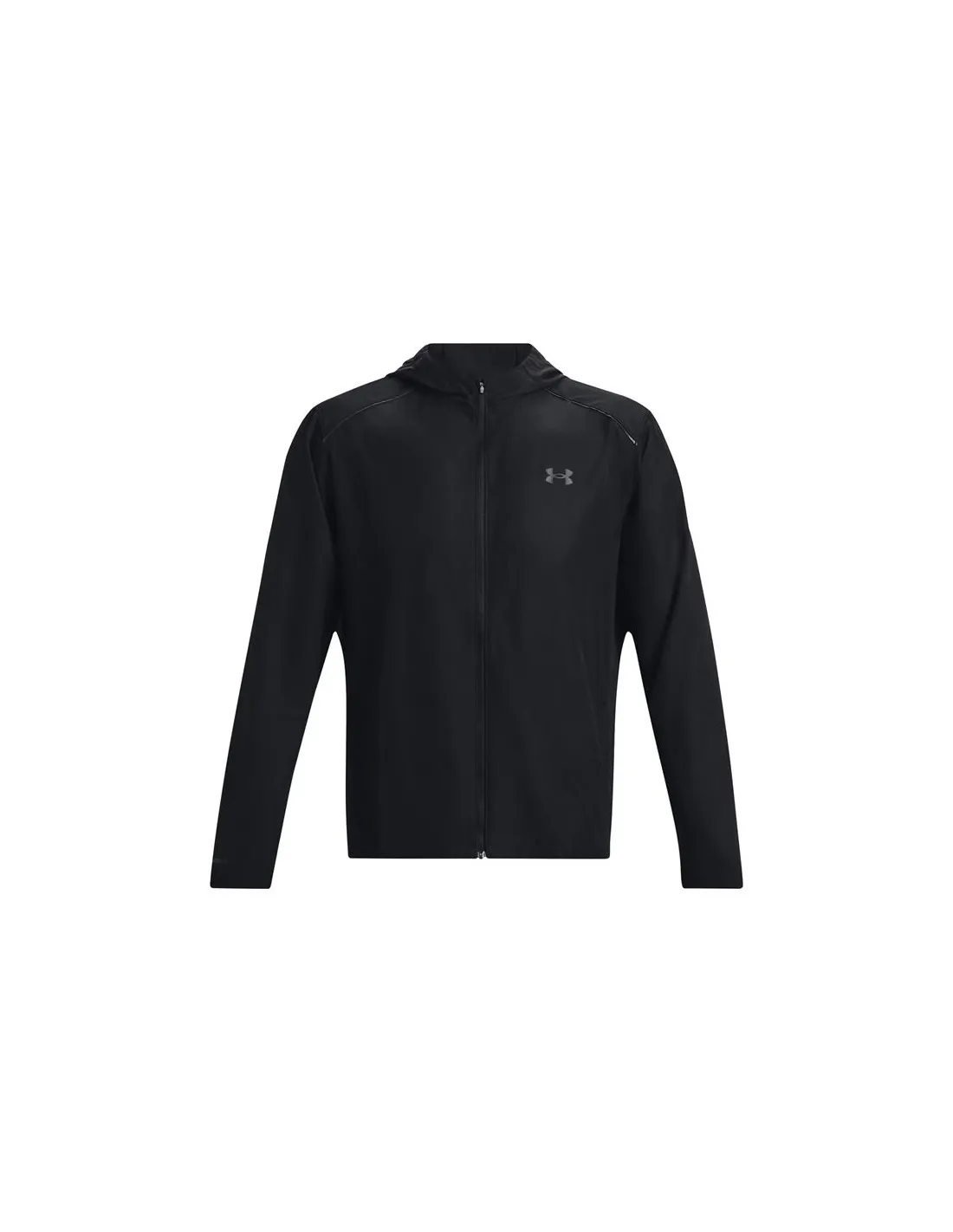 Veste par Running Under Amour Storm Run Homme Noir