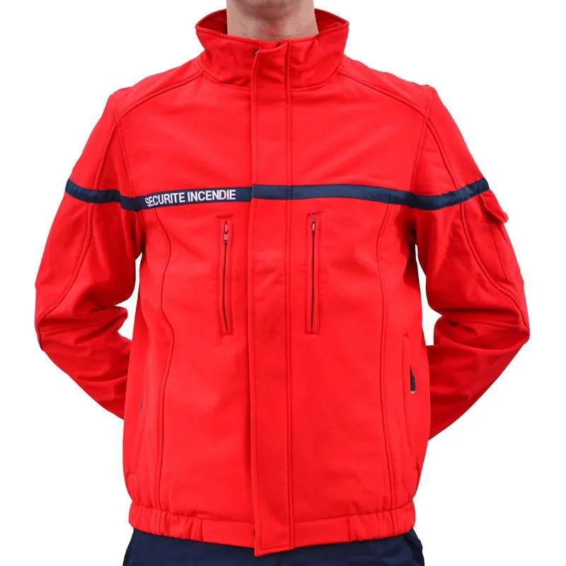 Veste softshell SSIAP manches amovibles